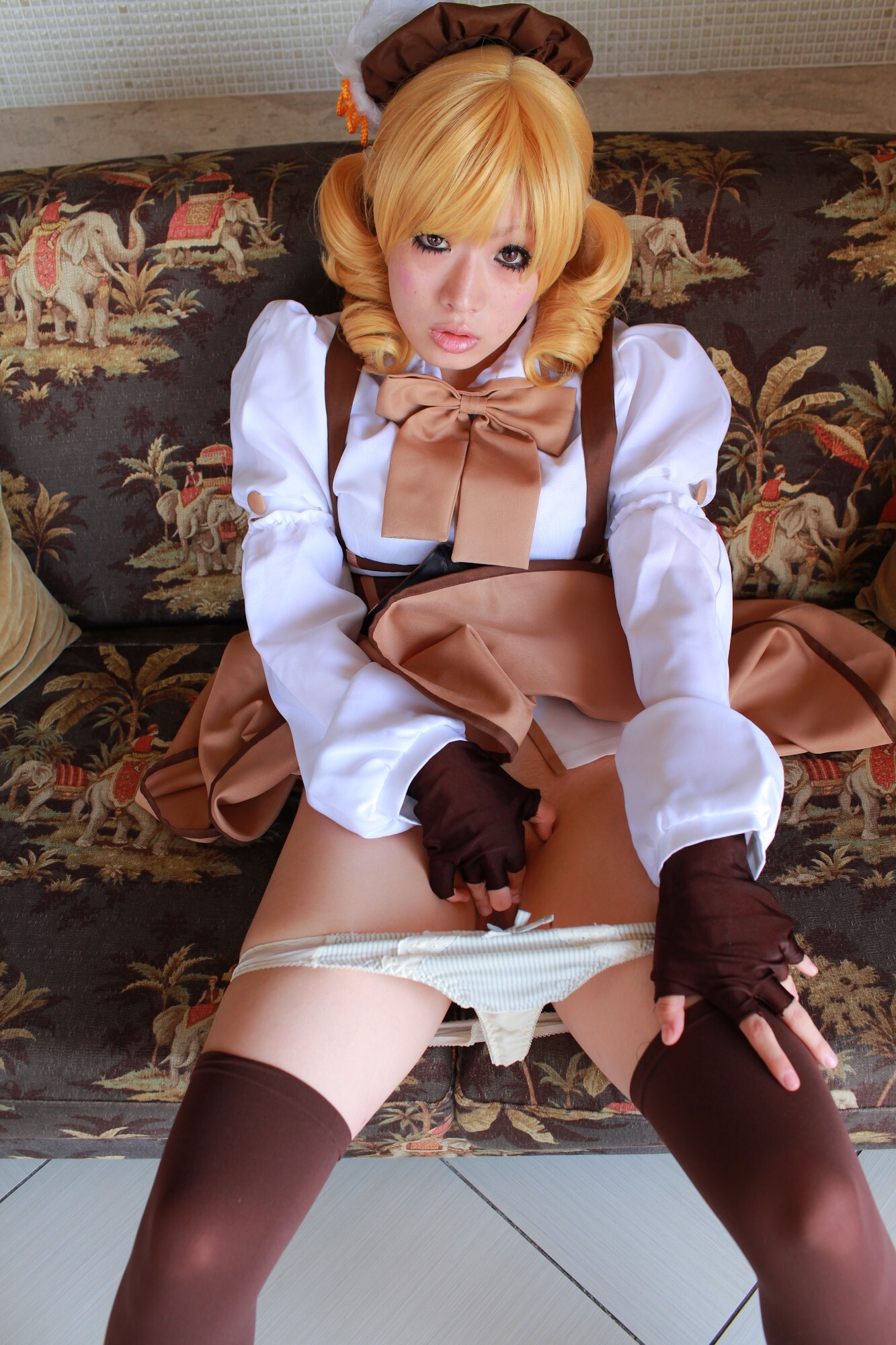 [Cosplay]  Mahou Shoujo Madoka Magika New Mami Tomoe Hot Cosplay 2